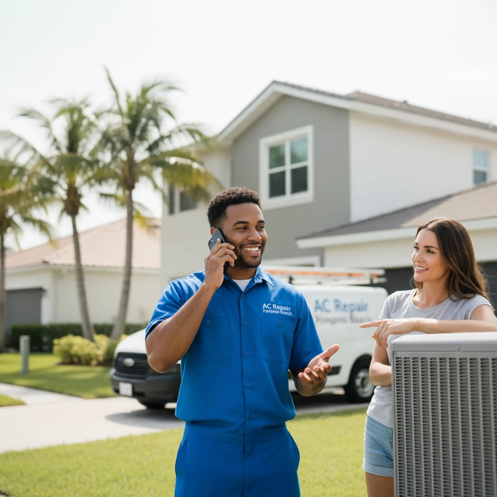 AC Repair Pompano Beach customer support in Nazareth